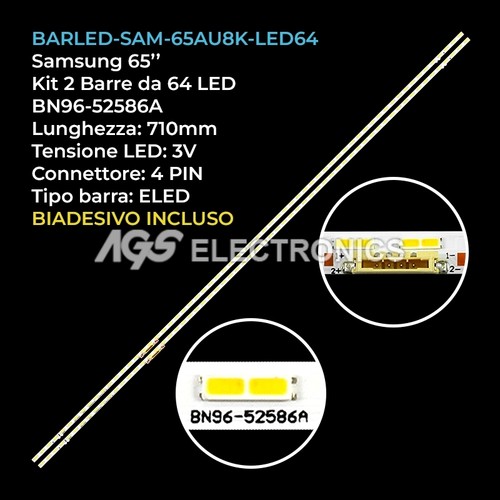 Kit barre strip led - kit, tv