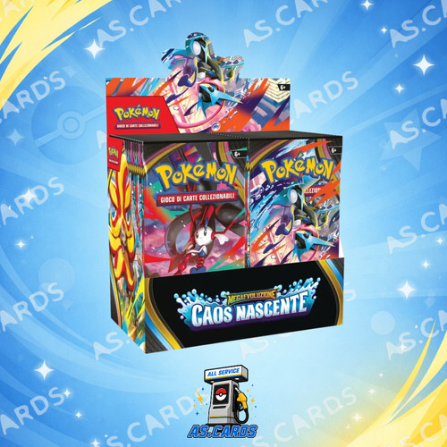 Pokemon box bustine caos - pokemon,