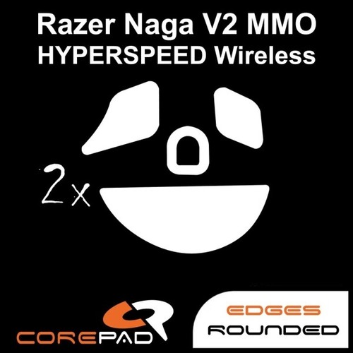 Corepad skatez razer naga - skatez, v2