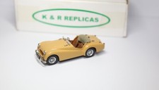 K&R Replicas Triumph TR2 in scatola - kit metallo bianco 1:43