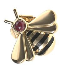 Spilla Cartier Rubino Oro