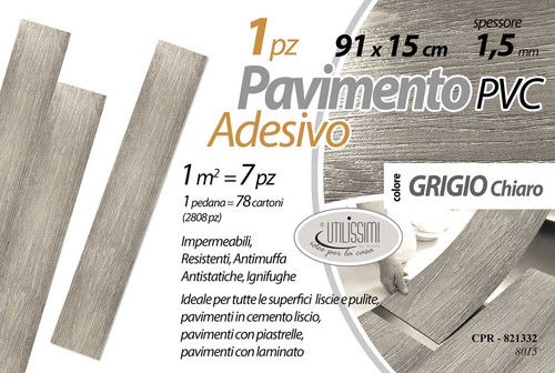 Pavimento pvc parquet adesivo - pvc,