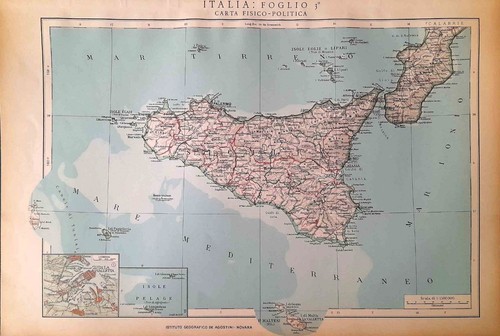 Carta geografica antica