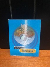CARD 3D LENTICOLARE POKEMON YOGA 81 POKE BALL/MEWTWO 2000