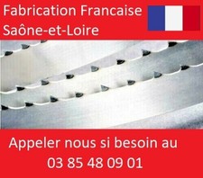 2 x Lame de scie à ruban 1875 mm largeur 6mm pour INCA EURO 260 KITY WOODSTER 