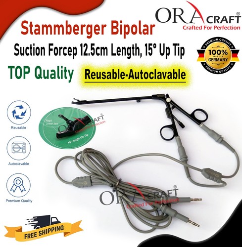 Pinza aspirazione bipolare - pinza,