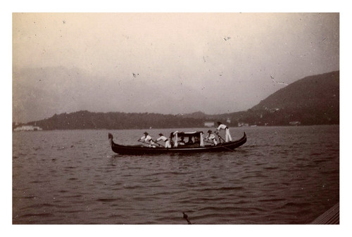 Italie gondola lago - lago, di