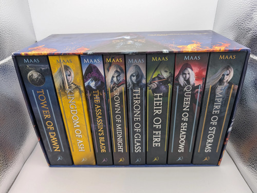 Throne glass box - of,