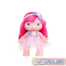 BAMBOLA 25CM PIU PINK CAPELLI