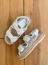 Sandali papà Chanel in pelle