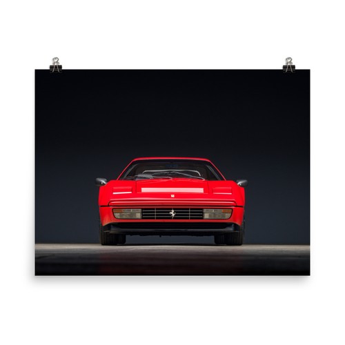 Poster ferrari 208 gts turbo - gts,