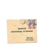 FRANCOBOLLI lettera Terni per Zurigo, 1925