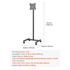 Succebuy Porta TV Mobile Con