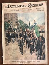 GIORNALI E RIVISTE D'EPOCA : LA DOMENICA DEL CORRIERE DEL 9 OTTOBRE 1904