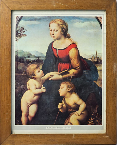 Quadro con stampa riproduzione - con,