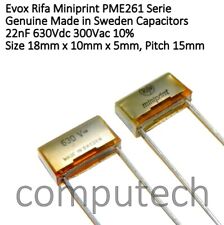 2 pezzi 22nF 630Vdc 300Vac Condensatore in Carta EVOX RIFA PME261 Serie 0,022uF