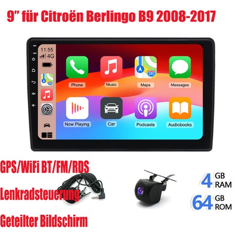 Autoradio 64gb android15 gps - 4+64gb,