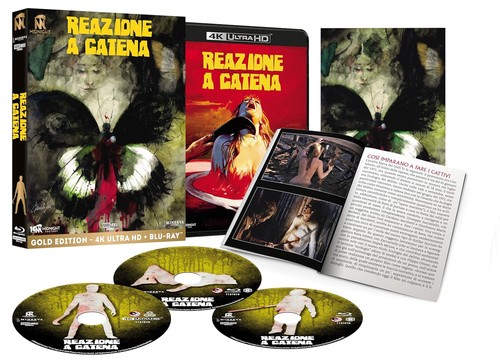 Blu ray reazione catena 4k - reazione, a