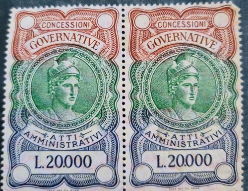 Francobollo concessioni - francobollo,