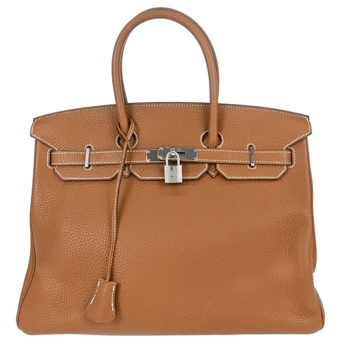 Borsa mano hermes gold - a,