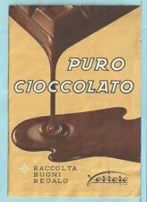 album vintage raccolta buoni regalo FERRERO con 56 punti - anni '50