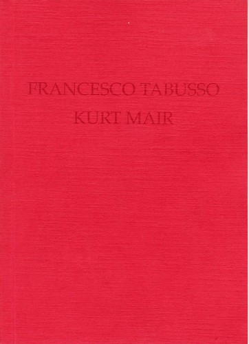 Tabusso francesco kurt maier - tabusso,