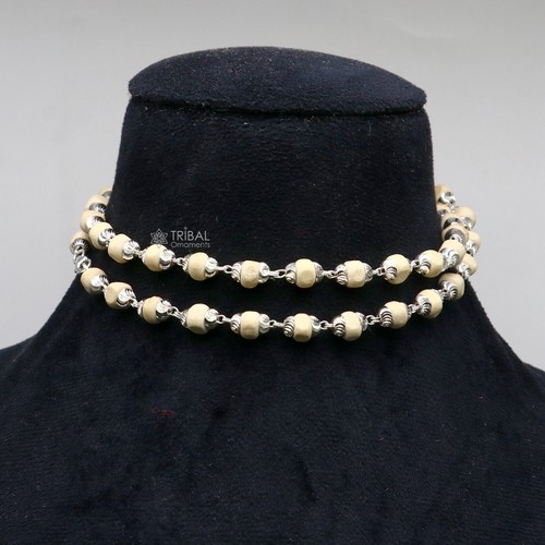 Collana rosario basilico perle