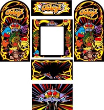 Multicade Galaga Arcade Side