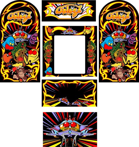 Multicade galaga arcade side - multicade,