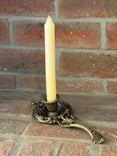 Bugia portacandela in ottone