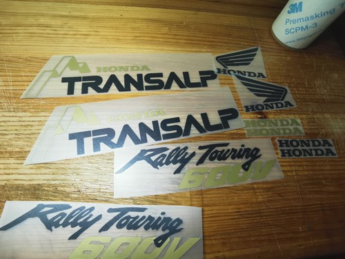 Set decalcomanie transalp 600 - transalp,