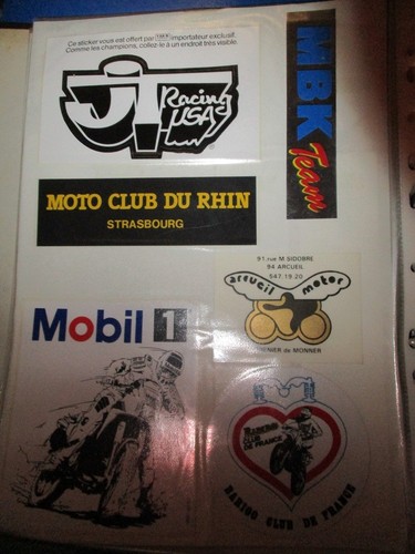 Autocollants moto barigo - autocollants,