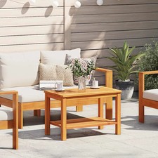 Mobile Tavolino da Salotto in Legno Massello di Acacia Misure Diverse vidaXL