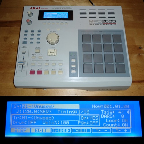 Akai mpc 2000 nuovo display - mpc,