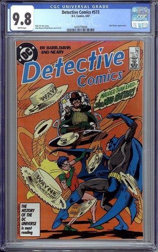 Detective comics 573 - comics, cgc