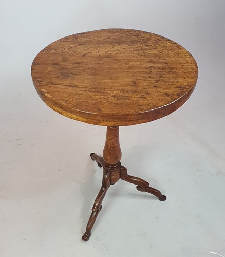 Antico tavolino tondo legno - antico,