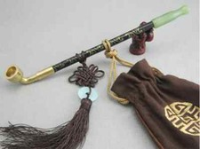 9.8" Chinese Long Stem Tobacco