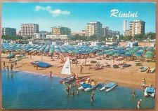 RIMINI - VEDUTA DAL MARE 1990