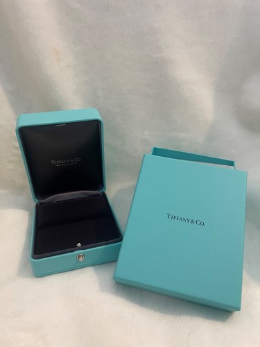 Nuovi orecchini blu - nuovi, tiffany