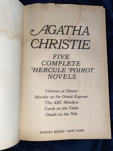 Vintage agatha christie - vintage,