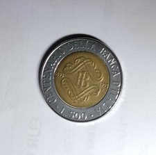500 lire 100° CENTENARIO