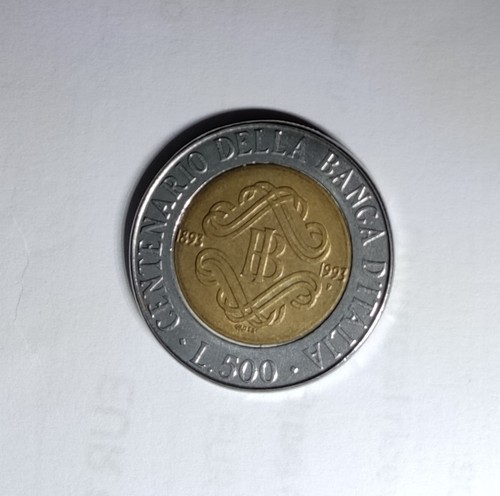 500 lire 100 centenario - 500, 100°