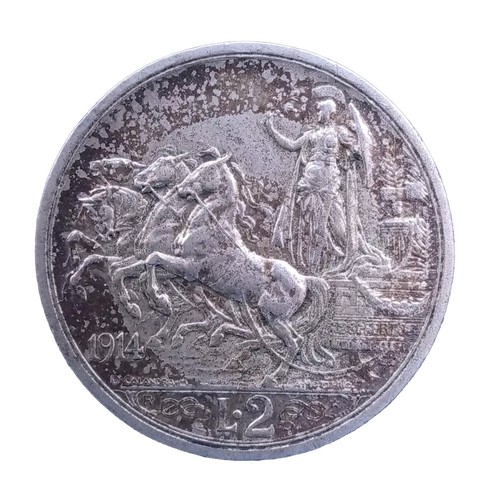 Moneta argento regno - regno, 2