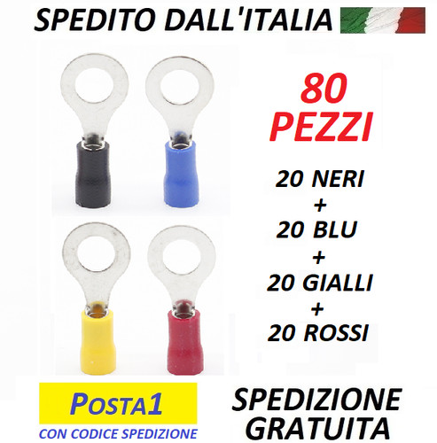 Pezzi capicorda elettrici - 80, pezzi.