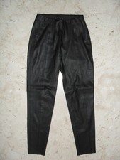 ATTUALE e ALLA MODA PANTALONE ZARA IN ECO PELLE  Tg. S  Compralo Subito 