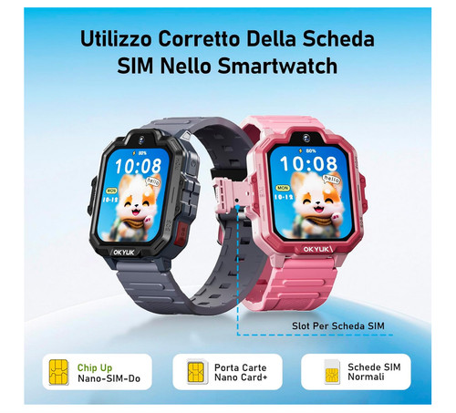 Okyuk t17 smartwatch - t17, bambini
