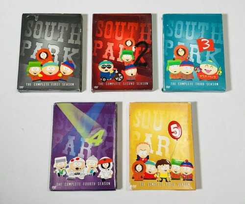 South park seasons dvd lot - south, 1-5