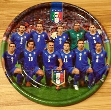 Blue plates Carrefour