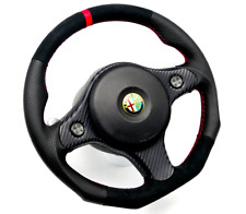 SCAMBIO Volante In Alcantara Appiattito Per Alfa Romeo Brera 159 SMG