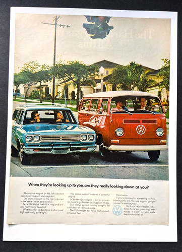 1970 volkswagen bus ad - volkswagen,